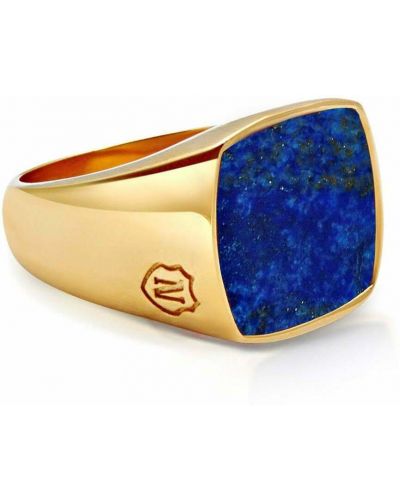 Złoty pierścionek Nialaya, niebieski