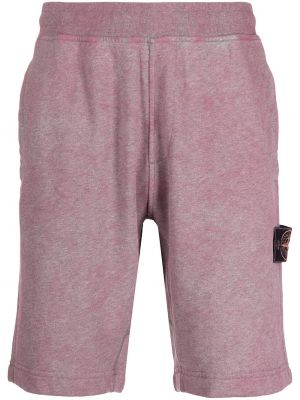 Pantalones cortos deportivos Stone Island violeta