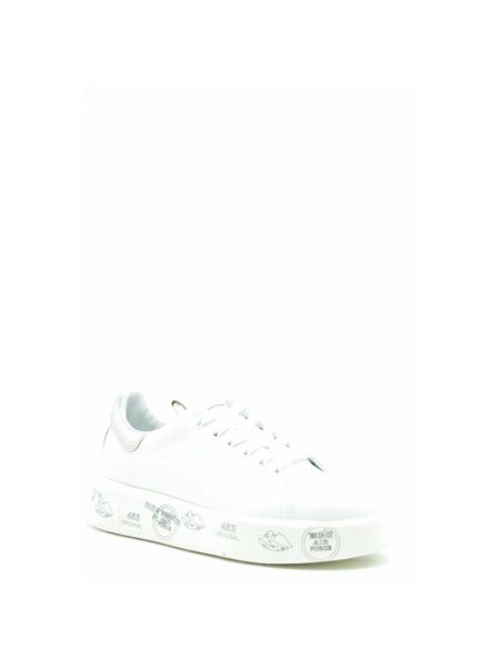Sneakersy casual Premiata białe