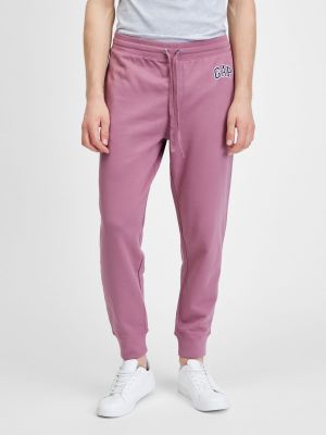Różowe spodnie sportowe Gap