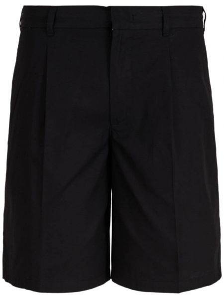 Shorts aus baumwoll ausgestellt Emporio Armani schwarz