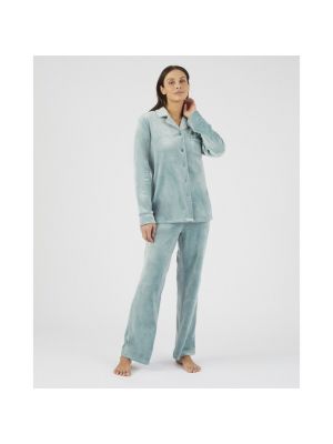 Pijama Damart azul