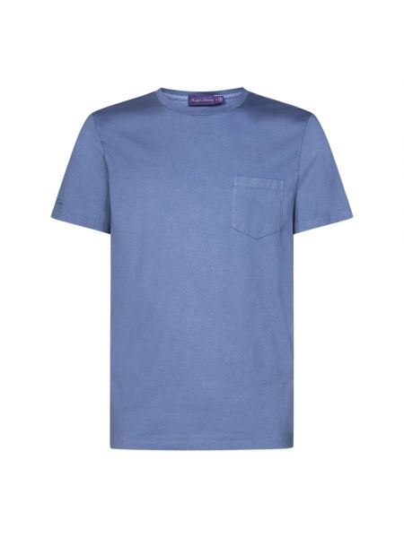 Jersey t-shirt aus baumwoll Ralph Lauren blau