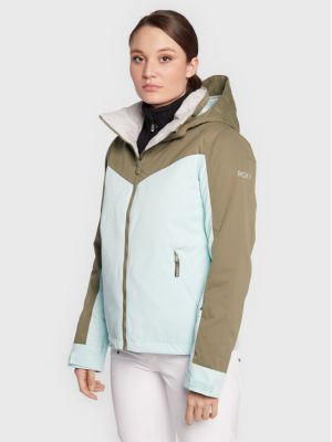 Skijaška jakna slim fit Roxy plava