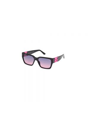 Sonnenbrille mit farbverlauf Guess pink
