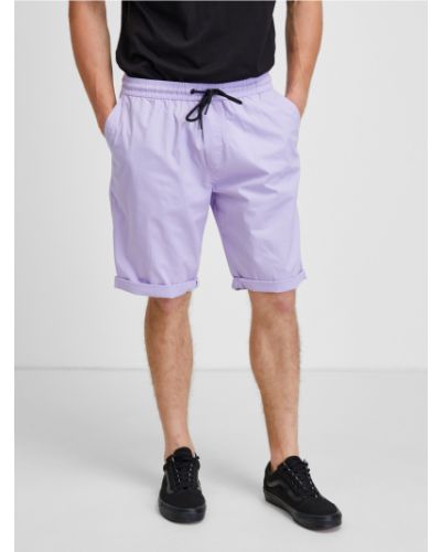Džínové šortky Tom Tailor Denim fialové