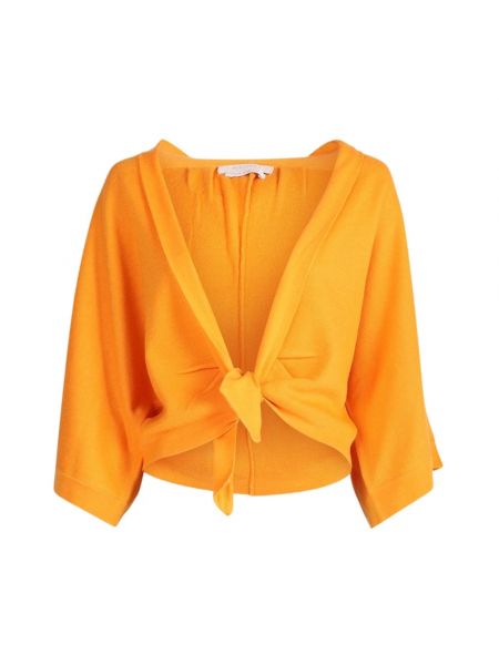 Bluzka elegancka March23 pomarańczowa