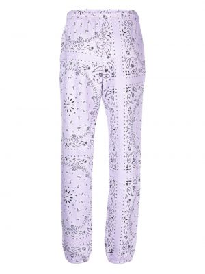Pantalon à imprimé Mc2 Saint Barth violet