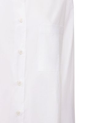 Camisa de algodón The Frankie Shop blanco