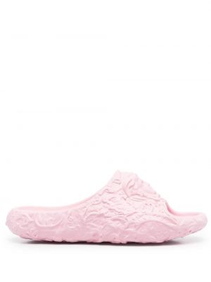 Ниски обувки Versace розово
