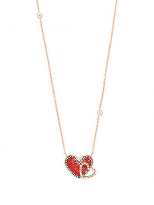 SICIS JEWELS heart cut diamond pendant necklace - Rosa