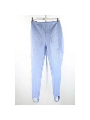 Pantalones Mugler Pre-owned azul