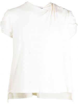 Drapované bavlnené tričko Per Götesson