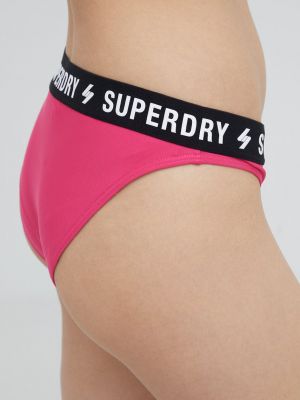 Spodnji del bikini Superdry vijolična