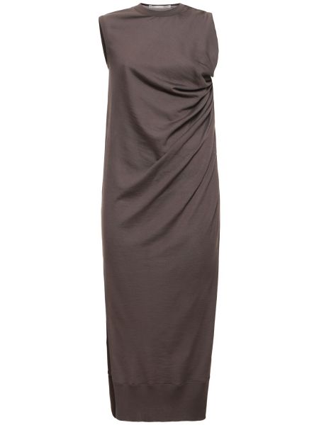 Drapert dress Stella Mccartney brun