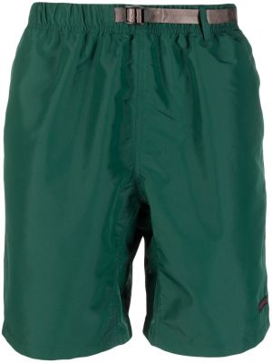 Bermuda kratke hlače s printom s paisley uzorkom Gramicci zelena