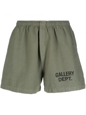 Trykt shorts Gallery Dept. grønn