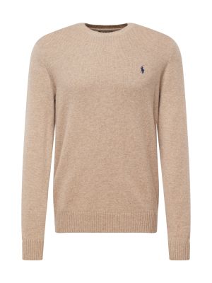 Pikčasti pulover Polo Ralph Lauren rjava