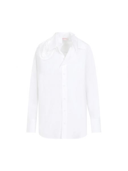 Biała koszula bawełniana Valentino