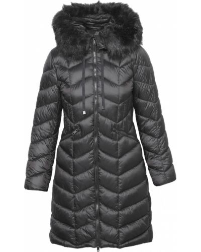 Manteau d'hiver Koroshi noir
