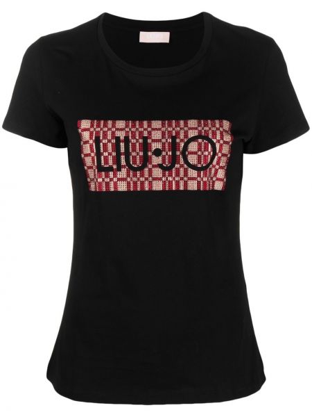 T-shirt Liu Jo svart