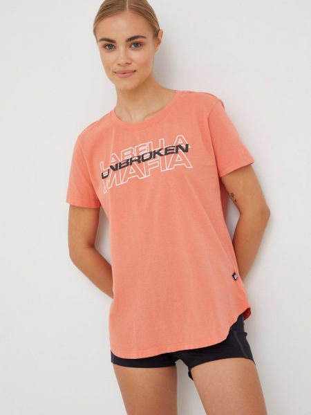 LaBellaMafia t-shirt Unbroken női, narancssárga