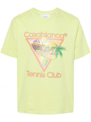 T-shirt Casablanca verde