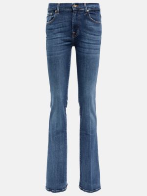 Flared jeans 7 For All Mankind blå