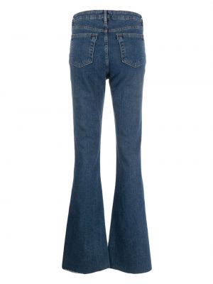 Jeans bootcut taille haute 3x1 bleu