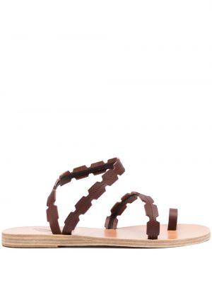 Flade sandaler Ancient Greek Sandals brun