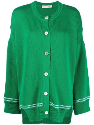 Cardigan en tricot Marni vert