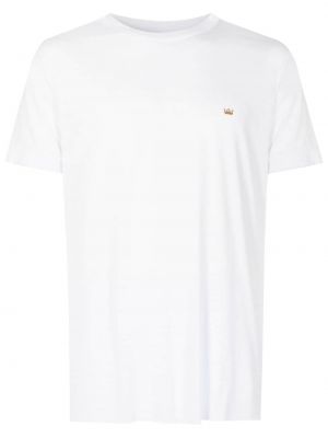 Majica s okruglim izrezom Osklen bijela