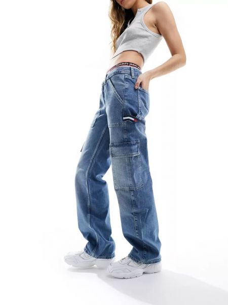 Прямые джинсы с низкой талией Tommy Jeans