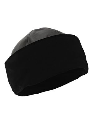 Черная шапка Giorgio Armani