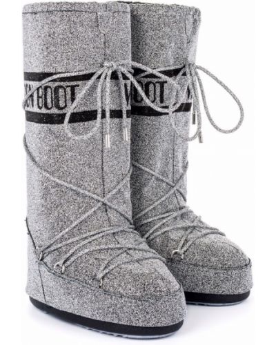 Kotníkové boty Moon Boot šedé