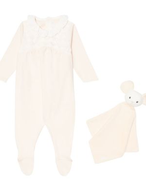 Bomuld romper for piger Chloe Kids hvid