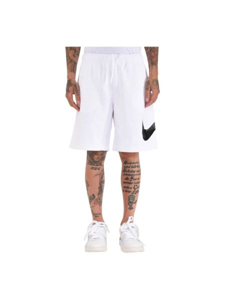 Bermudy Nike, biały
