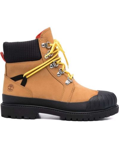 Litteät saappaat Timberland ruskea