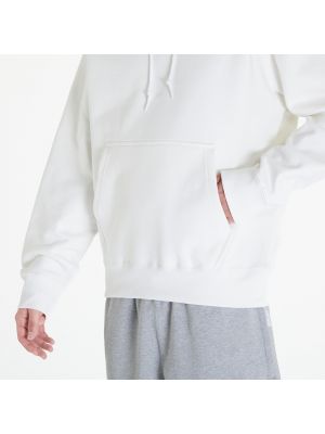 Fleecový pulovr Nike bílý
