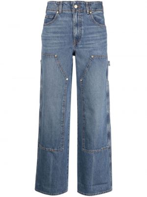 High waist jeans ausgestellt Ulla Johnson blau