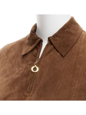 Top Dior Vintage marrón