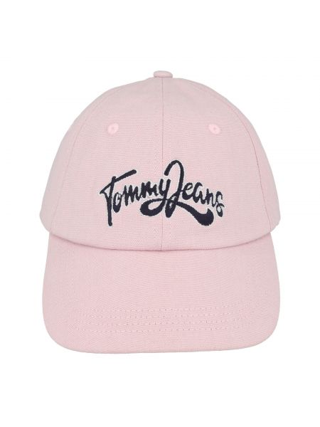 Cappello con visiera Tommy Jeans rosa