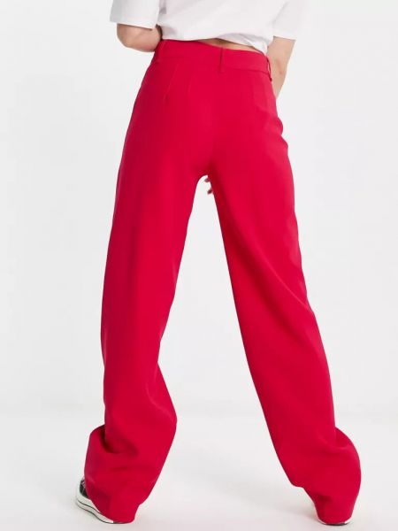 Элегантные брюки Mango розовые