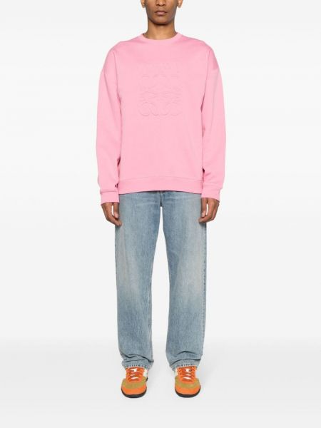 Sweatshirt aus baumwoll Loewe pink