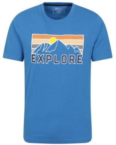 Koszulka Mountain Warehouse niebieska