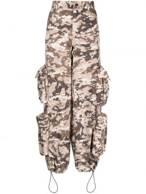 Pantaloni cargo con stampa camouflage Amiri