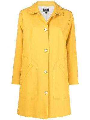 Kabát A.p.c., žlutá