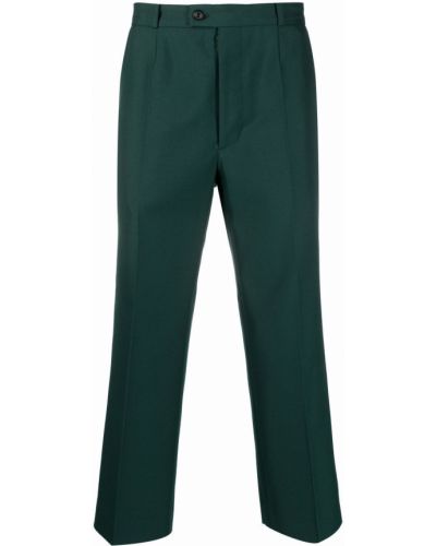 Прав панталон Maison Margiela зелено