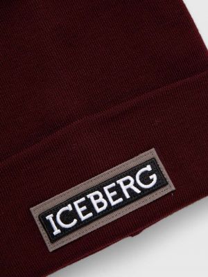Čepice Iceberg vínový