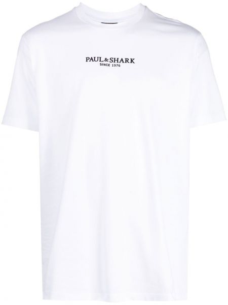 T-shirt Paul & Shark hvid